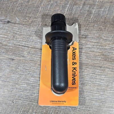 Fiskars Axe and Knife Blade Sharpener, Ceramic Wheels, Safety Guard