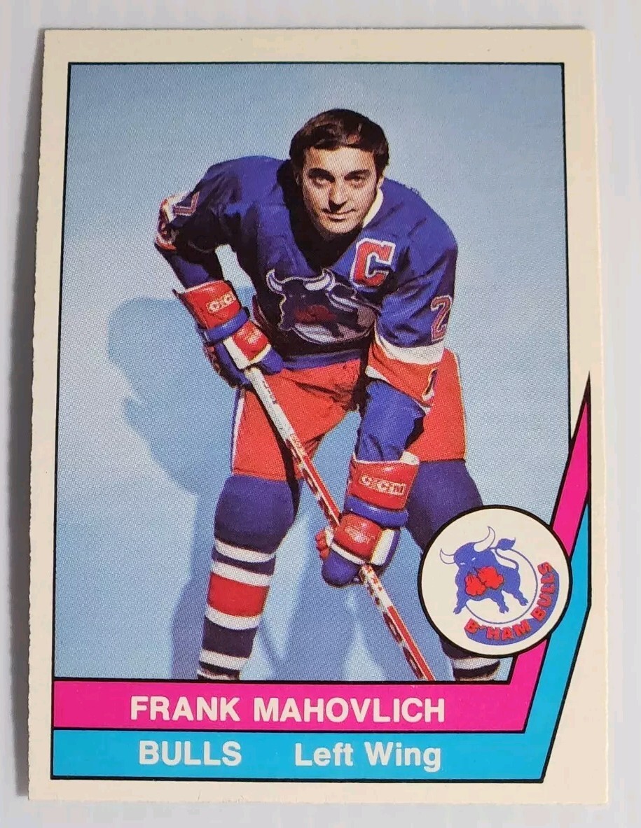 1977-78 O-Pee-Chee WHA - #61 Frank Mahovlich
