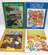 Vintage Lot of 4 Crafts from Current Craft Books Make  Do Crafts Gifts Activity