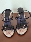 Burberry Plaid ankle strap leather sandals (Size 40) — photo 3