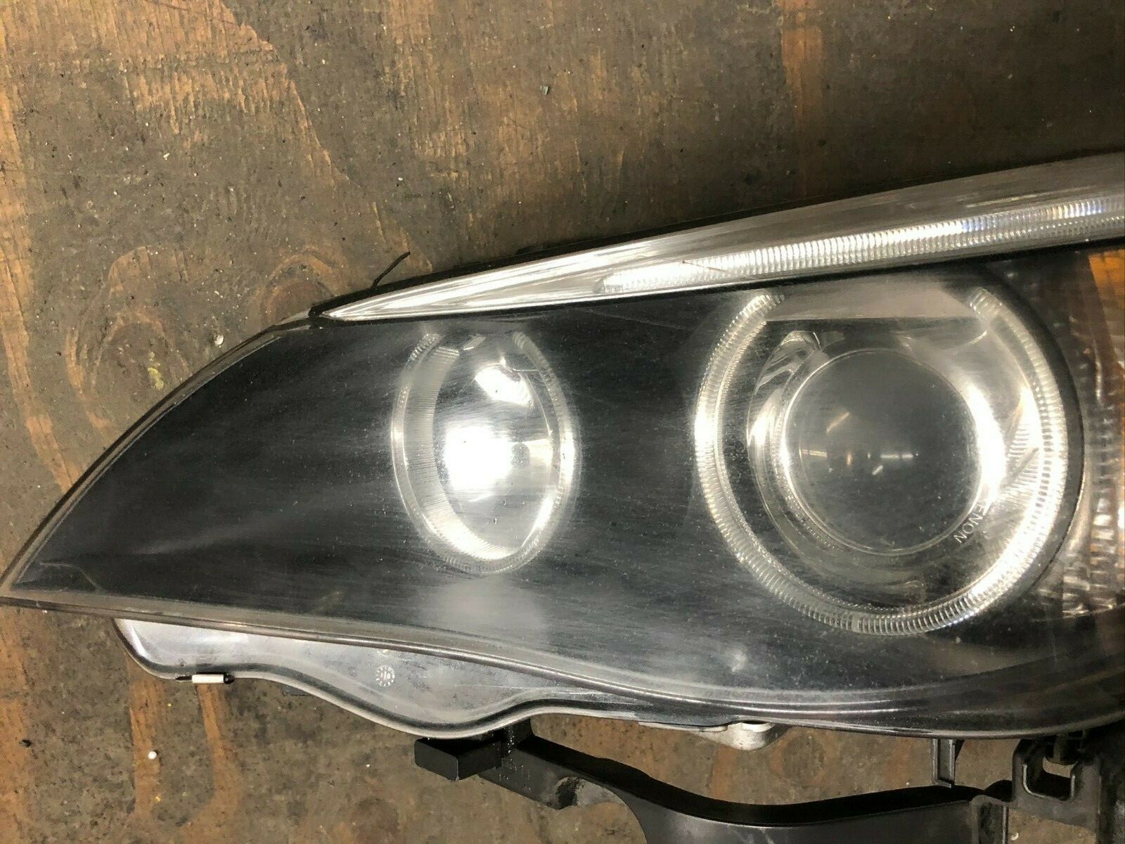 04-07 BMW 550I E60 FRONT LEFT SIDE XENON DYNAMIC HEADLIGHT OEM 