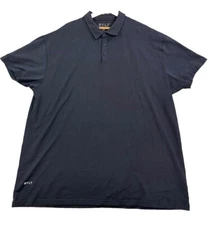 BYLT Polo Shirt Men XXXL 3XL Blue Lux Short Sleeve Premium Basics