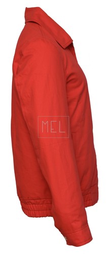 Herren Rebel Without a Cause James Dean Red Cordura Cotton Jacket Special - Bild 2 von 4