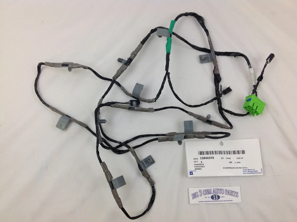 2003-2007 Chevrolet Silverado GMC Sierra Roof Marker Lamp WIRING HARNESS new OEM - Image 4 of 4