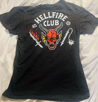Stranger Things Hellfire Club Netflix Merch  Men s M