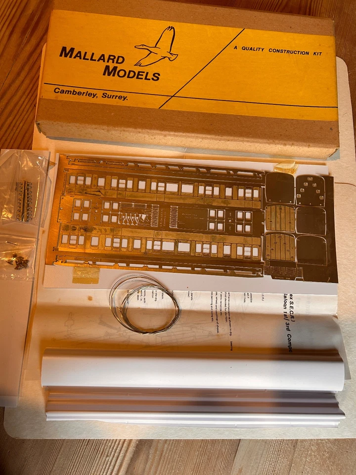 SR (Ex SECR) 51' 1st/3rd Composite"OO"Gauge MODEL FINESCALE Body KIT- MALLARD - Image 3 of 4