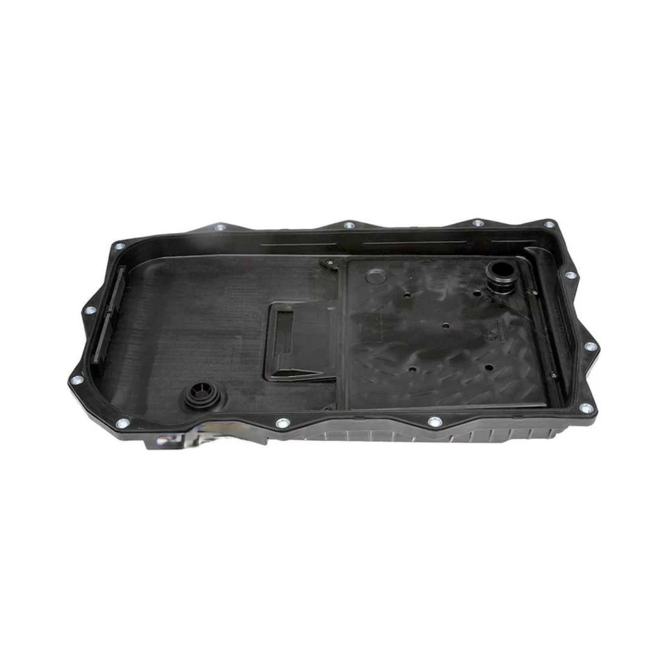 For BMW 550i GT 2010-2015 Transmission Pan | CAPA Plastic | Black 9 Qt Capacity - Image 3 of 4