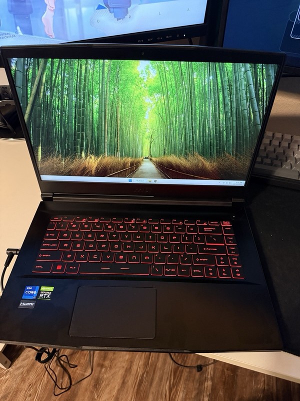 MSI GF63 Thin 11UC Gaming Laptop Intel i7  Rtx 3050 1tb Ssd 16gb Ram