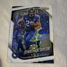 Panini Prizm 2025 Jonathan Taylor Disco Prizm Football Indianapolis Colts #108
