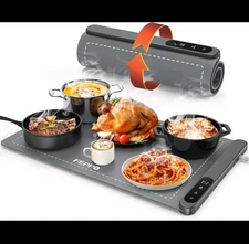 FEPPO Extra Large Food Warming Mat Upgrade High-tech Graphene Heating Film, Fast