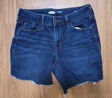 Old Navy Women's Pop Icon Skinny Mid Rise Denim Jean Shorts Size 4