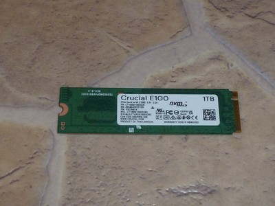Orginal Crucial E100 / 1 TB / SSD / Festplatte M.2 - NEU
