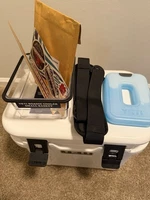 Yeti Roadie 15 Hard Cooler White With Extras