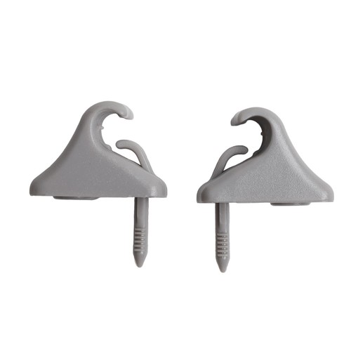 Pack of Two Sun Visor Clips for Hyundai For Getz (2002 2011) Reliable Fit - Picture 2 of 12