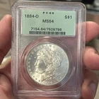 1884-O Morgan Dollar PCGS MS64 Silver $1 Coin New Orleans Uncirculated