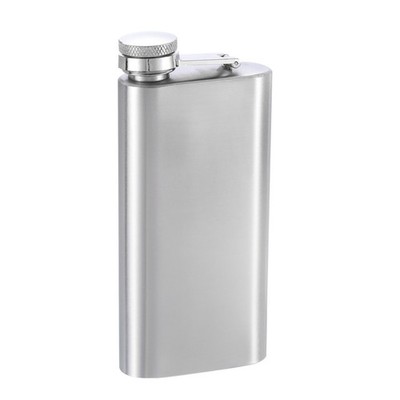 5oz 140ml Stainless Steel Hip Flask for Camping Hiking Outdoor Silver
