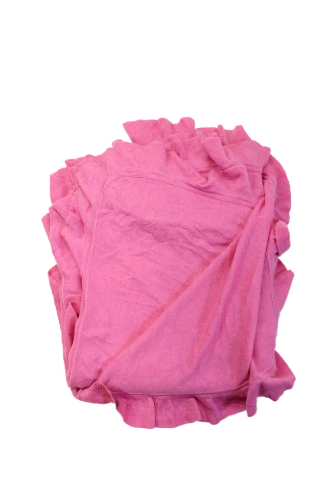 Chal/envoltura rosa tejido con volantes Lilly Pulitzer para mujer talla 72 x 28 Foto 3 de 4