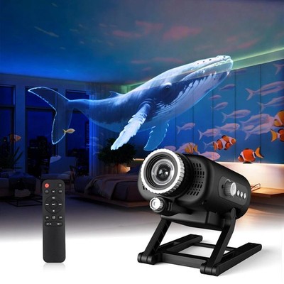 Galaxy Projector 3D Dynamic 60 Scenes Bluetooth Speaker Night Light AIRIVO Star