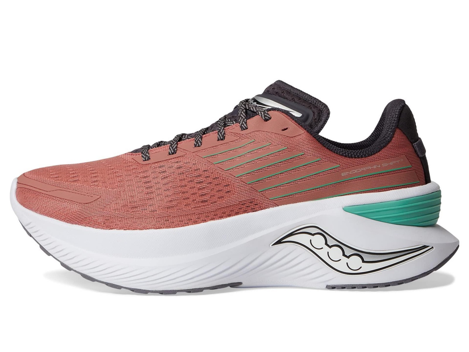 Saucony mens Endorphin Shift3 Sneaker, Soot/Basalt thumbnail 5