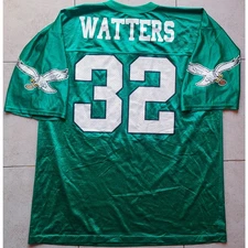 Ricky WATTERS #32 Philadelphia Eagles 1995 LOGO ATHLETIC jersey L kelly NFL vtg