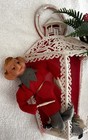 MCM Christmas Lantern With Hanging Elves — photo 5