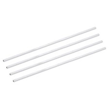 4Pcs 5 x 5 x 1mm Wall Thickness 305mm/12" Long 6063 Square Aluminum Tube
