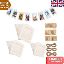 Lightweight 10x15 cm Cardboard Photo Frame Set - 30 Pieces for Versatile Display