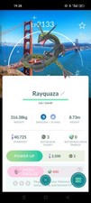Pok mon Go Shiny Rayquaza San Fransisco Background PTC
