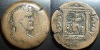 Antoninus Pius Provincial Ae Drachm Alexandria Ancient Roman Coin Sarapis Temple