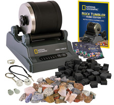 Hobby Rock Tumbler Kit with Leak-Proof Polisher  7-Day Timer