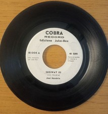 JIMI HENDRIX - SEGWAY III 7" 45 giri  ITA COBRA RECORD IB/004  1972 VG+ /VG+