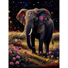 Elephant Diamond Art Kits for Adults,Elephant Diamond Painting Kits RS34054