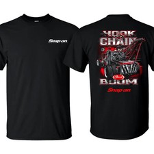 Snap-on Hook Chain Boom T-shirt Trucks Lover Shirt Top Menswear Fathers Day Snap-on Hook Chain Boom T-shirt Trucks Lover Shirt Top Menswear Fathers Day
