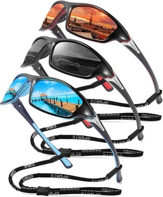 3Pcs Nuevos Lentes Para Manejar De Noche Con Impacto UV De Ultima Generacion NEW