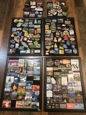 Lot of 200 Souvenir Refrigerator Magnets States, Landmarks - Some Are Unique