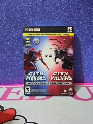 City Of Heroes & City Of Villains Good Versus Evil Edition (PC) DVD-ROM 