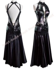 jz Handmade Dance Dress/Ballroom dance dress smooth Waltz Tango Foxtrot