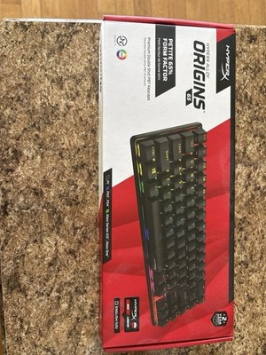 HyperX Alloy Origins 65S Mechanical Gaming Keyboard Black RGB PBT Keycaps USB-C