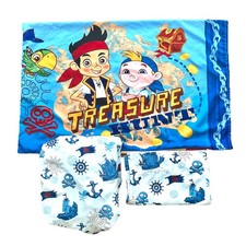 Disney Jake  the Neverland Pirates Boys Toddler Bedding Set Sheets  Pillowcase