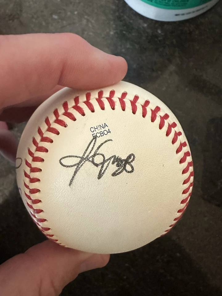 2012 Autografiado Nueva York-Penn League Béisbol Tyler Glasnow, Josh Bell Foto 4 de 4