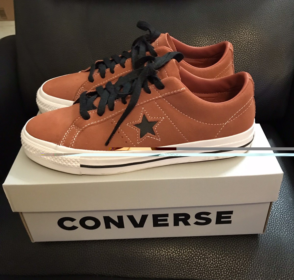 Converse Cons One Star Pro - Red Terracotta/Black [A10577C]Mens 8