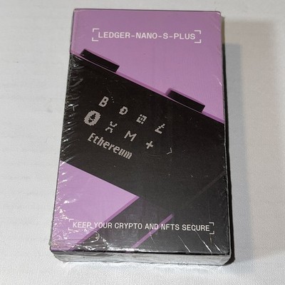 Ledger Nano S Plus USB Type-C Crypto Hardware Wallet Sealed