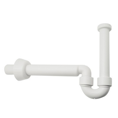 SIFONE AD S PER BIDET PP BIANCO Diam 40 mm G 1"1/4