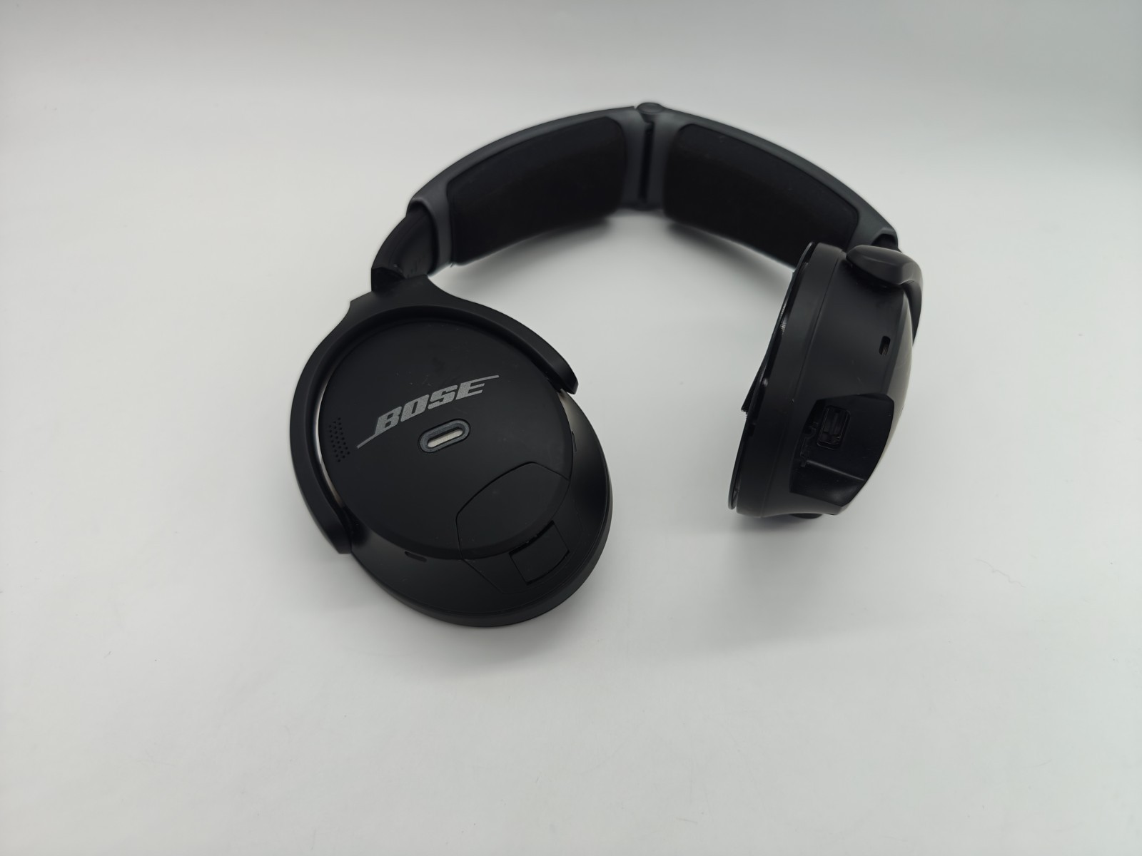Bose A30 Aviation Headset Headphones Only Un-Tested For Parts Repair