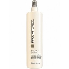 Paul Mitchell Soft Style Spray Natural Hold Finishing Spray   16.9 oz / 500 mL