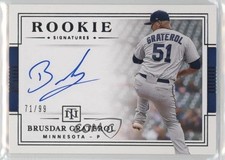 2020 Panini National Treasures Rookie Signatures 71/99 Brusdar Graterol Auto 6fs