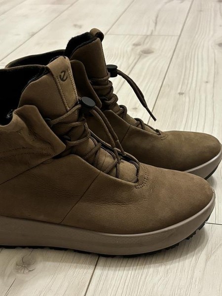 Damen Ecco Stiefel Braun Nubuk 39