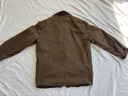 J.Crew "Broken-In" Barn Jacket, Mens Size Medium, Duck Cloth, Brown image 6