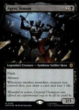Agent Venom (Extended Art) 255 | Marvel's Spider-Man MTG | NM