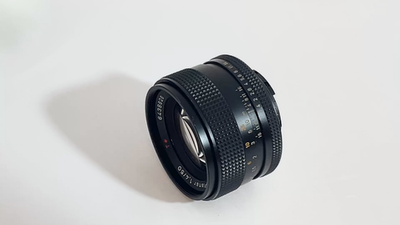 CONTAX Carl Zeiss Planar 50mm f/1.4 T* AEJ Lens C/Y Mount [Near